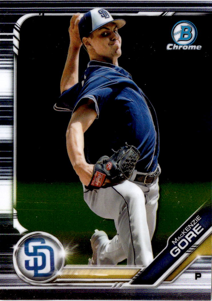 2019 Bowman Draft #BDC-103 MacKenzie Gore Chrome