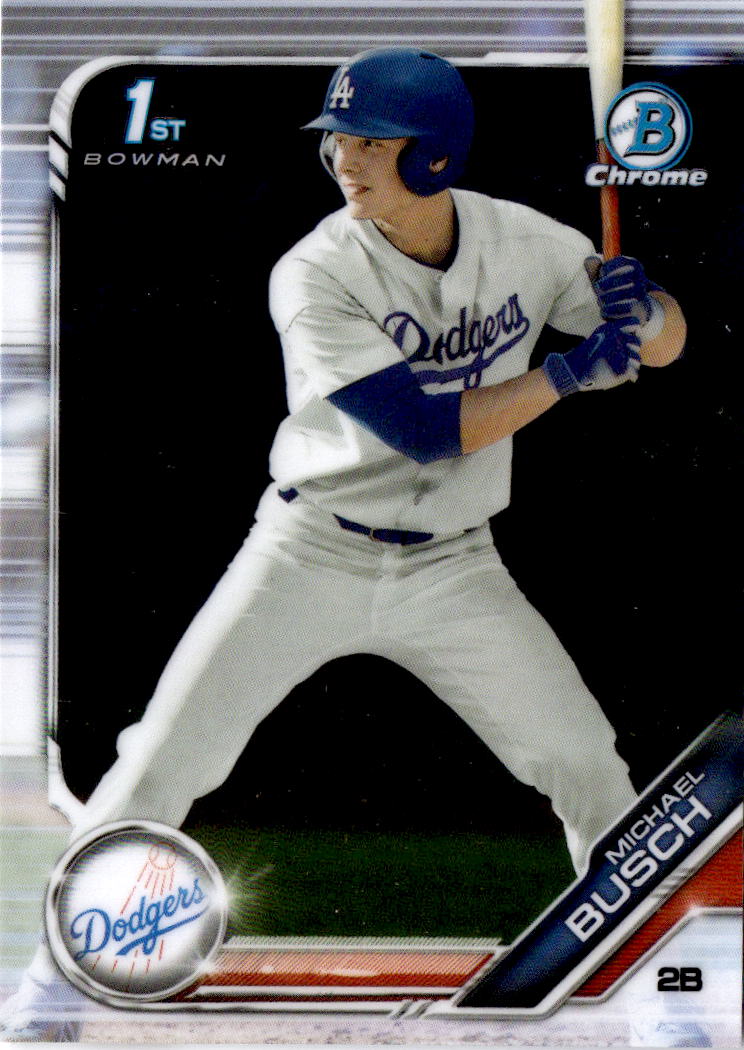 2019 Bowman Draft #BDC-57 Michael Busch Chrome