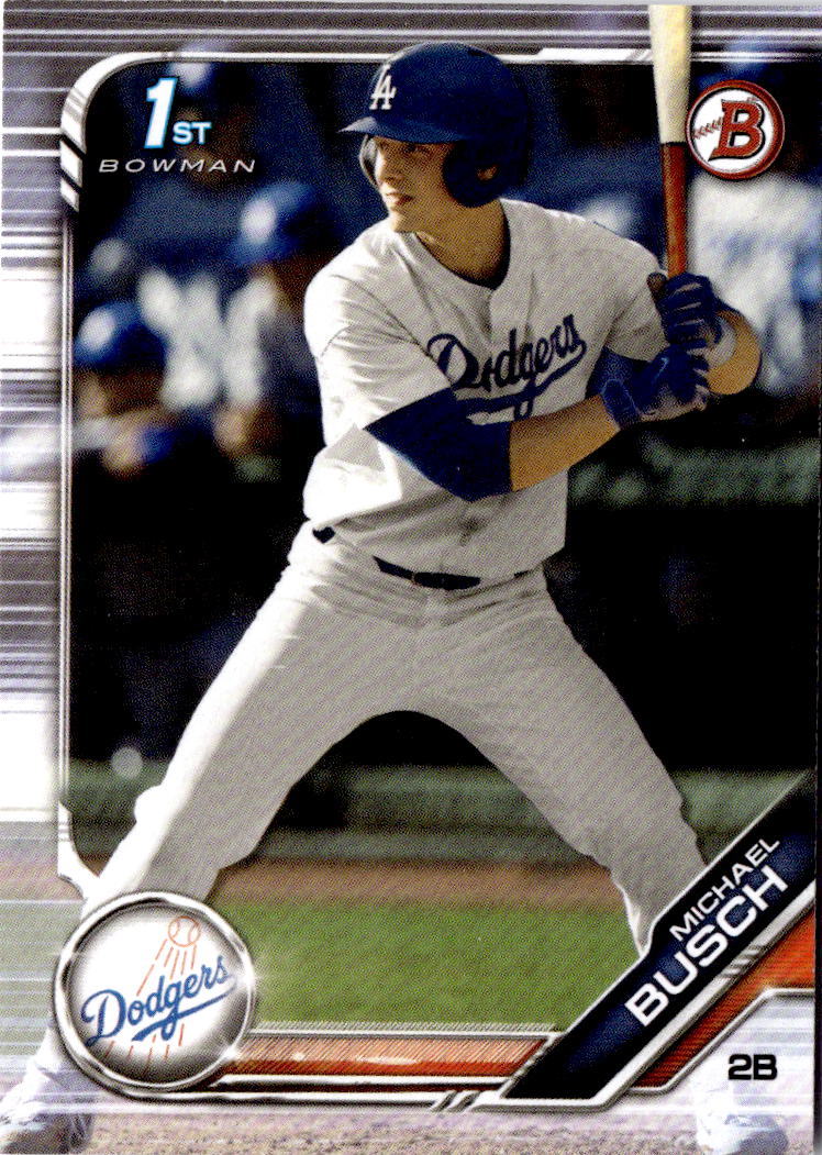 2019 Bowman Draft #BD-57 Michael Busch