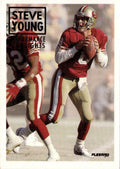 1993 Fleer #1 Steve Young Steve Young: Performance Highlights