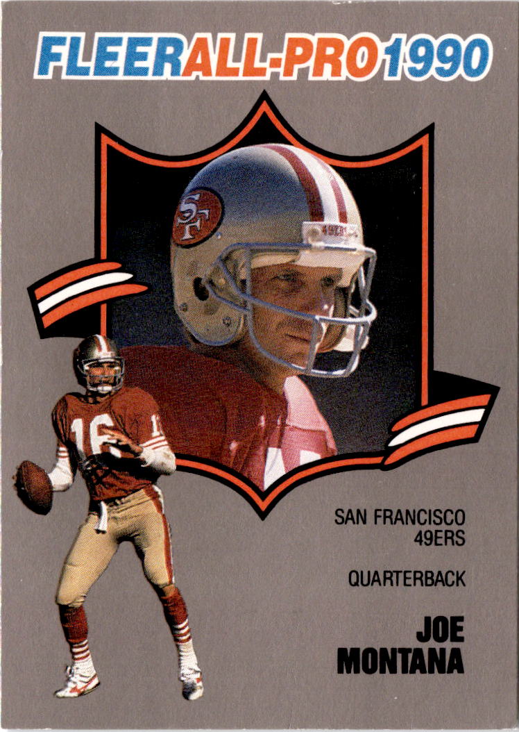 1990 Fleer #1 Joe Montana All-Pro