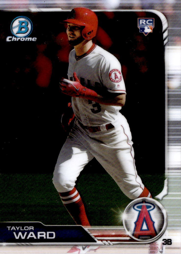 2019 Bowman Chrome #34 Taylor Ward