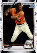 2020 Bowman Chrome #BCP-213 Marco Luciano Prospects