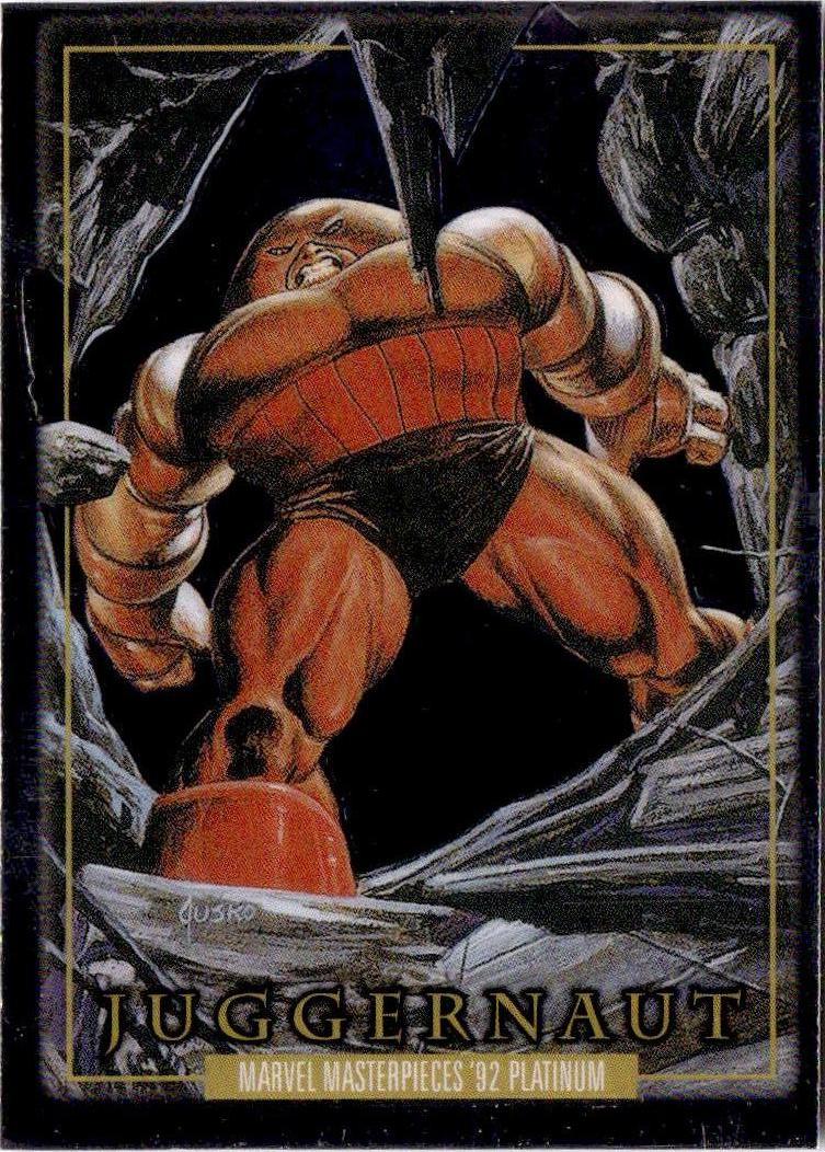 2024 Upper Deck Marvel Masterpieces '92 Platinum #45 Juggernaut
