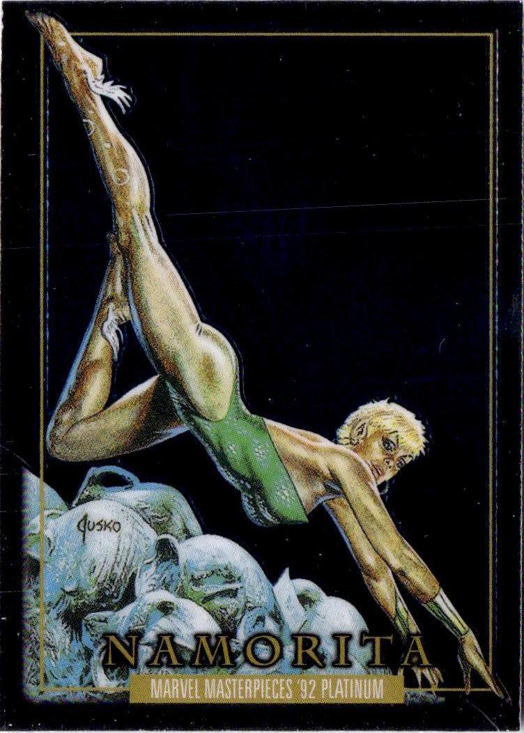 2024 Upper Deck Marvel Masterpieces '92 Platinum #56 Namorita