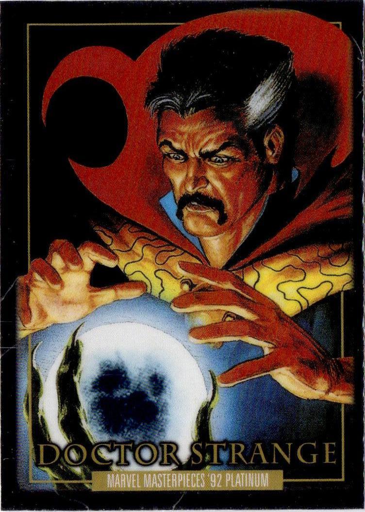 2024 Upper Deck Marvel Masterpieces '92 Platinum #24 Doctor Strange
