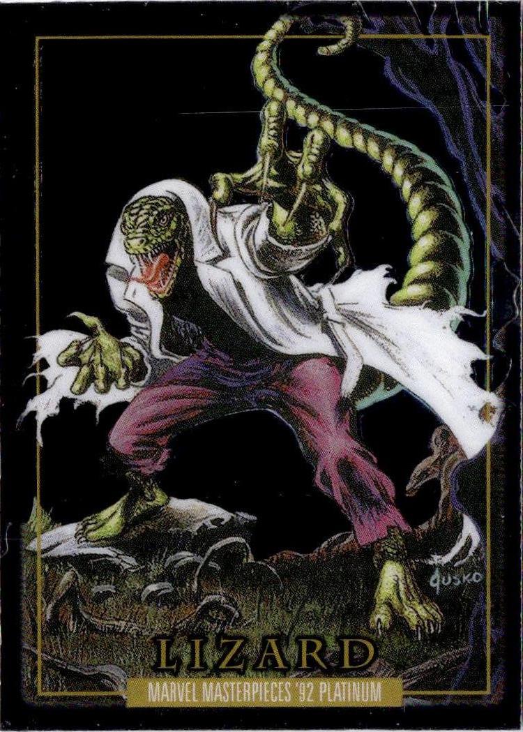 2024 Upper Deck Marvel Masterpieces '92 Platinum #41 Lizard