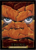2024 Upper Deck Marvel Masterpieces '92 Platinum #91 Thing