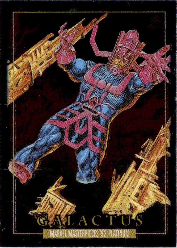 2024 Upper Deck Marvel Masterpieces '92 Platinum #30 Galactus