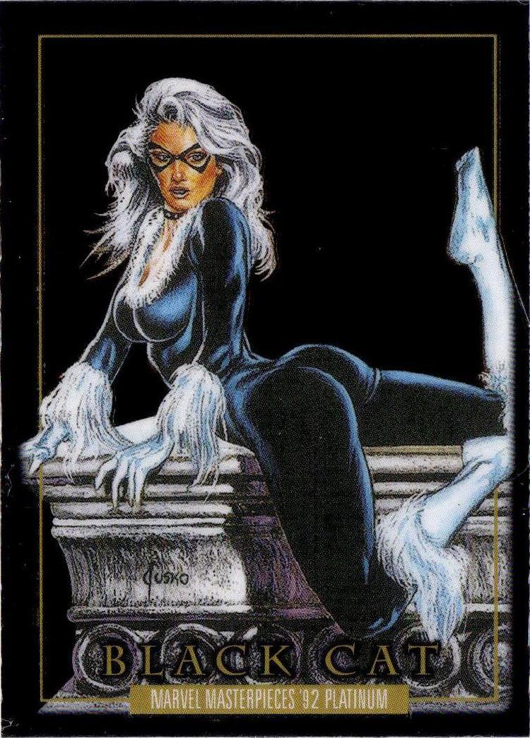 1992 SkyBox Marvel Masterpieces #5 Black Cat