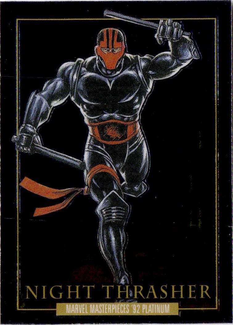 2024 Upper Deck Marvel Masterpieces '92 Platinum #63 Night Thrasher