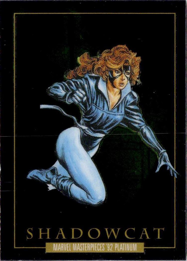 2024 Upper Deck Marvel Masterpieces '92 Platinum #75 Shadowcat
