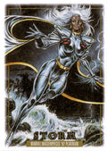 2024 Upper Deck Marvel Masterpieces '92 Platinum #86 Storm Canvas