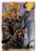2024 Upper Deck Marvel Masterpieces '92 Platinum #2 Johnny Blaze Clear Cut
