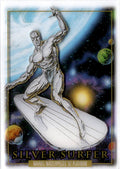 2024 Upper Deck Marvel Masterpieces '92 Platinum #90 Silver Surfer Clear Cut