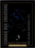 2024 UD Marvel Masterpieces '92 Platinum Black Panther Corner Box Creations