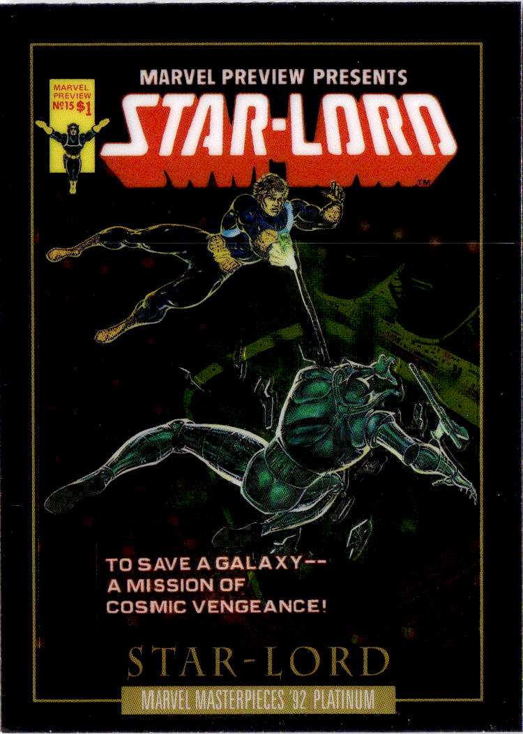 2024 UD Marvel Masterpieces '92 Platinum Marvel Preview (1975) #15 Covers