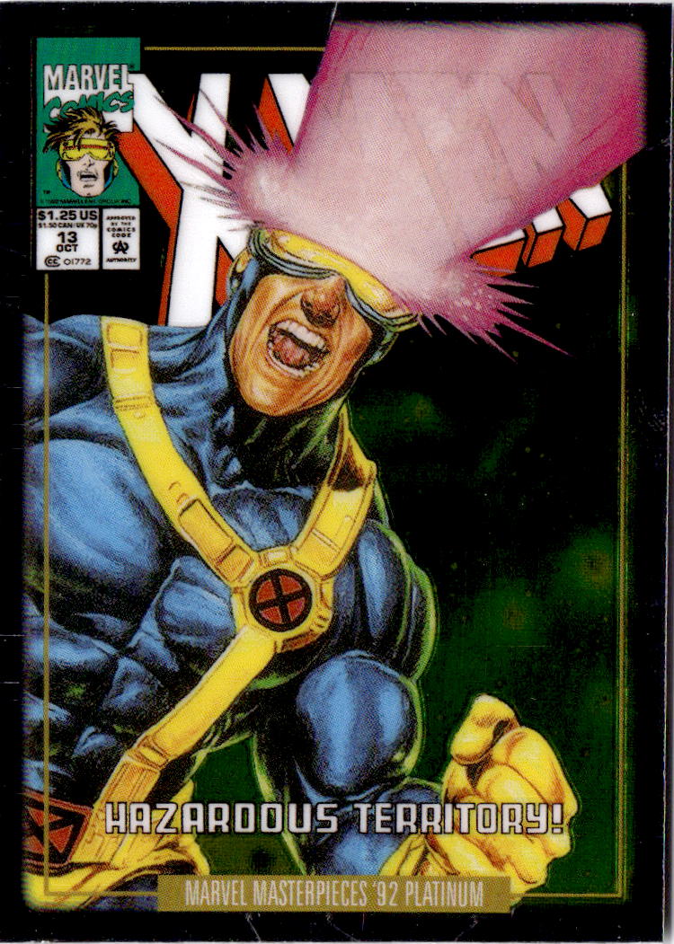 2024 Upper Deck Marvel Masterpieces '92 Platinum #13 Cyclops