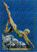 2024 Upper Deck Marvel Masterpieces '92 Platinum #56 Namorita Blue Traxx