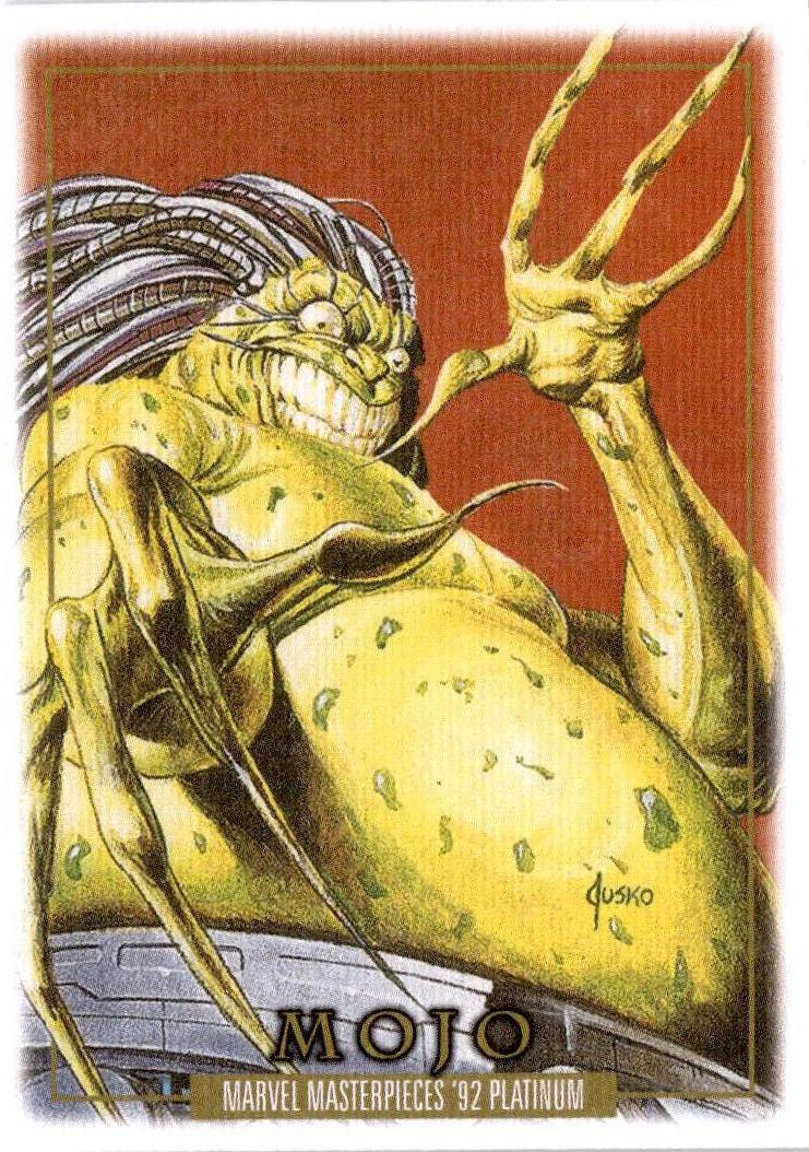 2024 Upper Deck Marvel Masterpieces '92 Platinum #53 Mojo Canvas