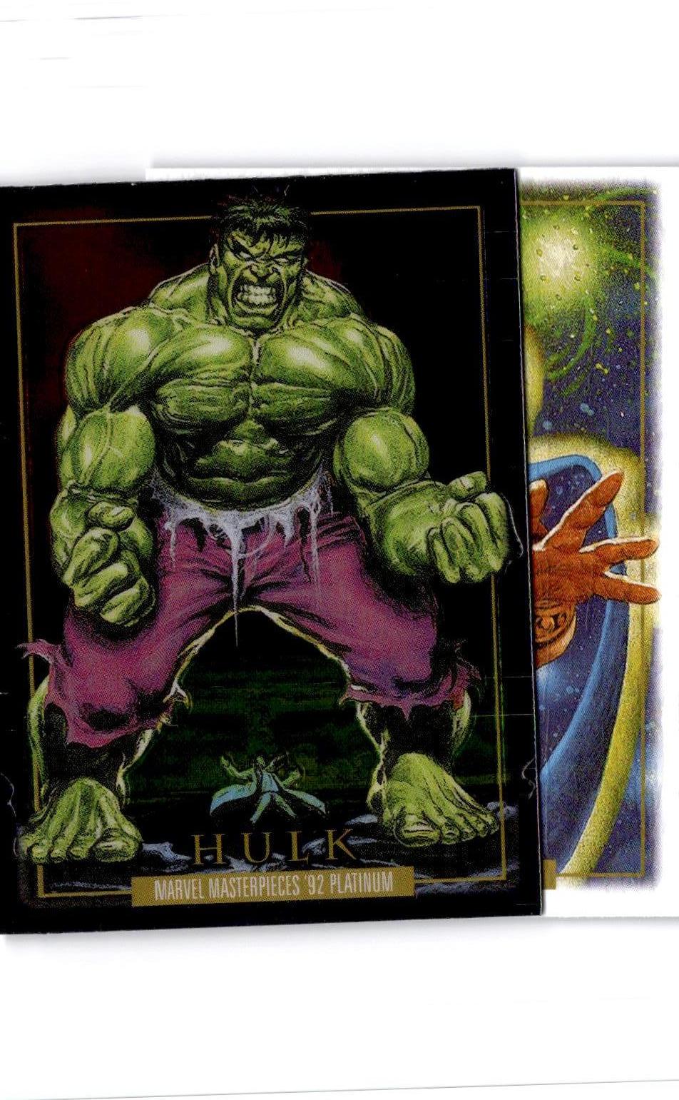 2024 Upper Deck Marvel Masterpieces '92 Platinum #32 Hulk