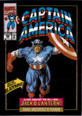 2024 UD Marvel Masterpieces '92 Platinum #16-V Captain America Variant Cover