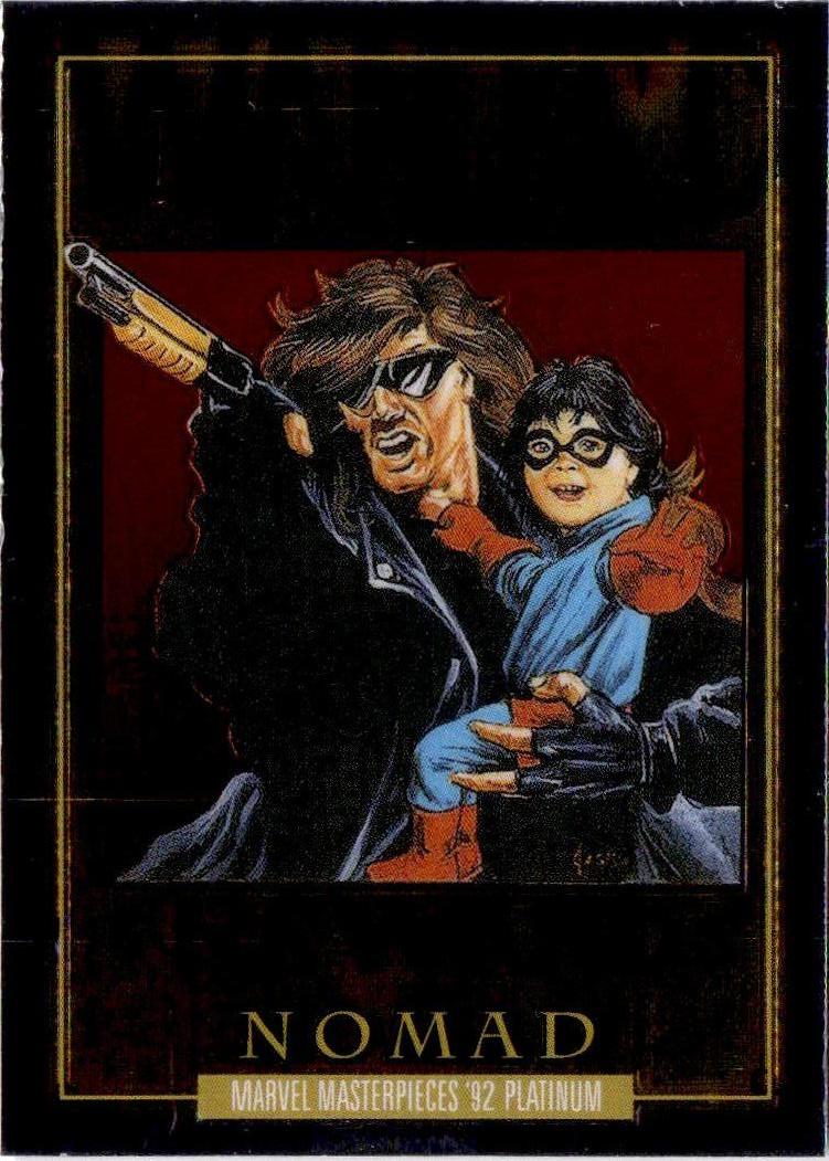 2024 Upper Deck Marvel Masterpieces '92 Platinum #70 Nomad