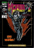 2024 UD Marvel Masterpieces '92 Platinum #60-V Morbius Variant Cover Rainbow