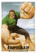 2024 Upper Deck Marvel Masterpieces '92 Platinum #77 Sandman Canvas
