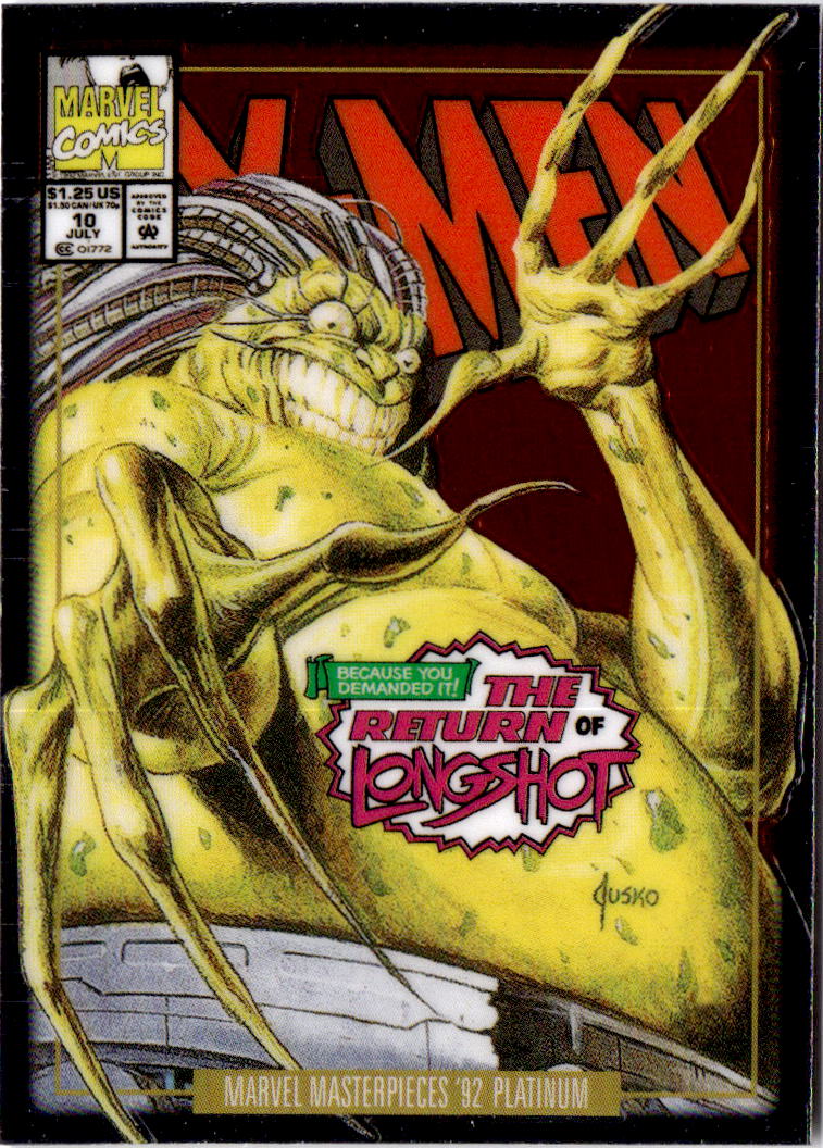 2024 Upper Deck Marvel Masterpieces '92 Platinum #53-V Mojo Variant Cover