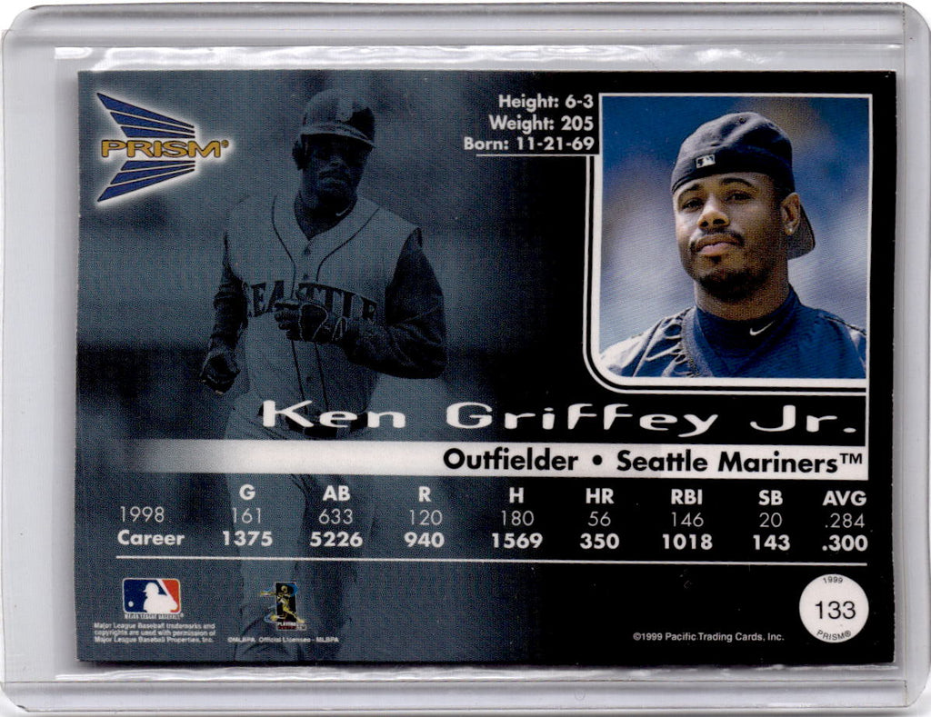 1999 Pacific Prism #133 Ken Griffey Jr.