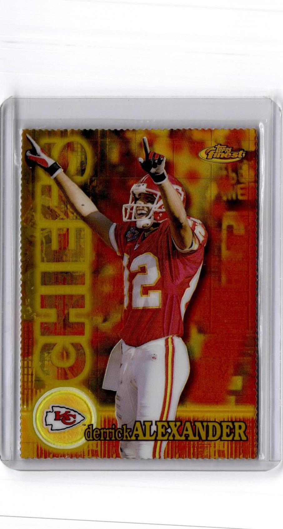 2000 Finest #23 Derrick Alexander Gold Refractors #/300