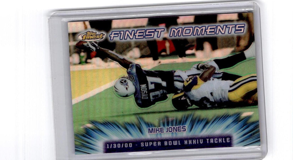 2000 Finest #FM19 Mike Jones Finest Moments Refractors