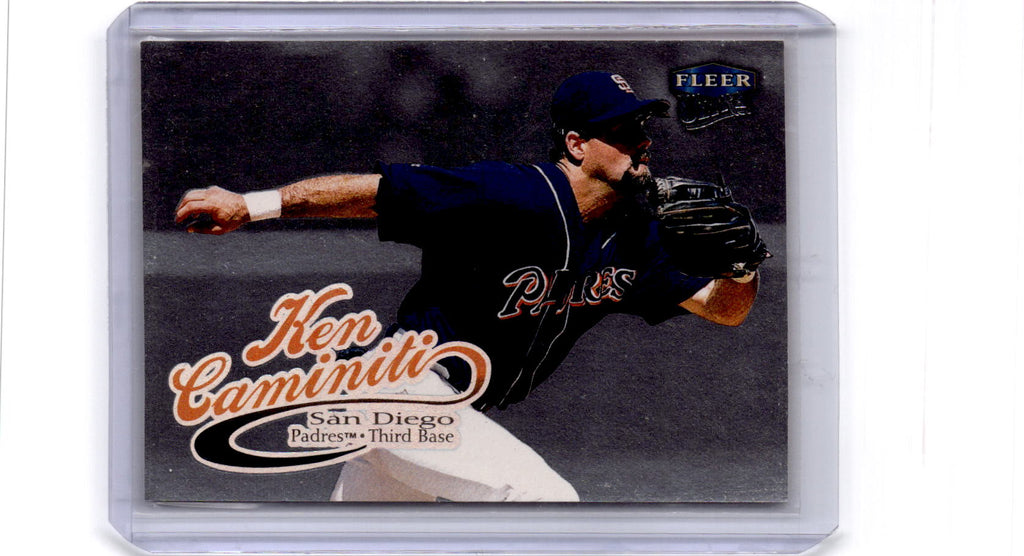 1999 Ultra #73P Ken Caminiti Platinum Medallion #/99