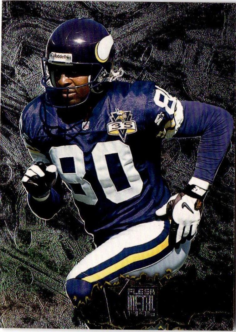 1996 Fleer Metal #68 Cris Carter