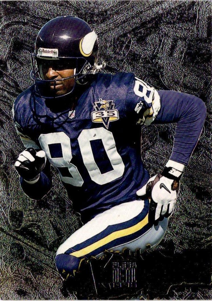 1996 Fleer Metal #68 Cris Carter
