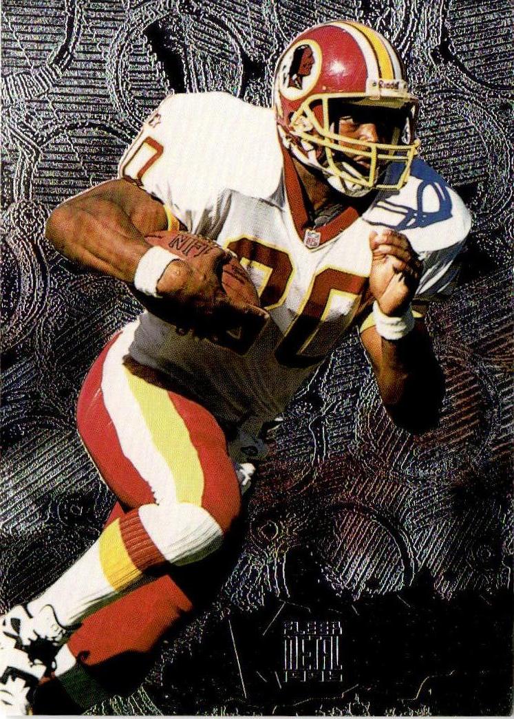 1996 Fleer Metal #121 Brian Mitchell