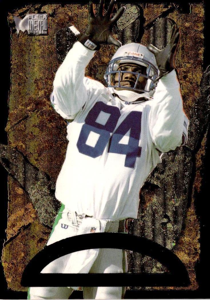 1996 Fleer Metal #2 Joey Galloway Goldfingers