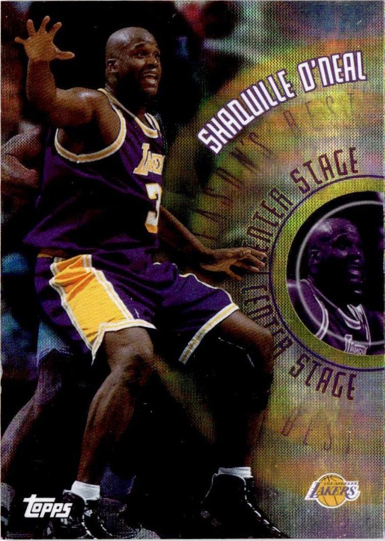 1999-00 Topps #SB2 Shaquille O'Neal Season's Best
