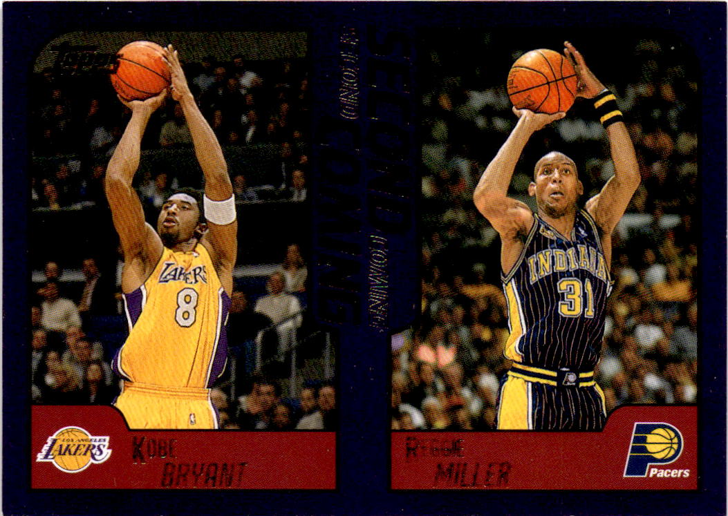2000-01 Topps #292 Kobe Bryant / Reggie Miller