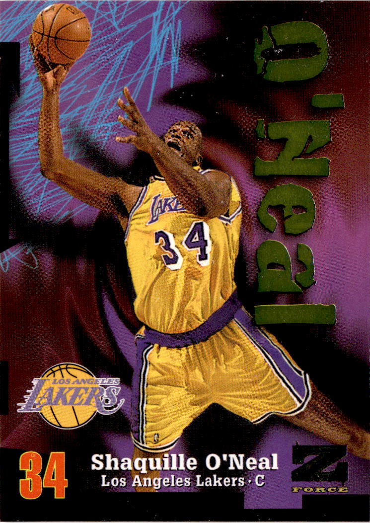 1997-98 SkyBox Z-Force #34 Shaquille O'Neal
