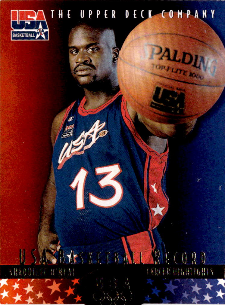 1996 Upper Deck USA #20 Shaquille O'Neal
