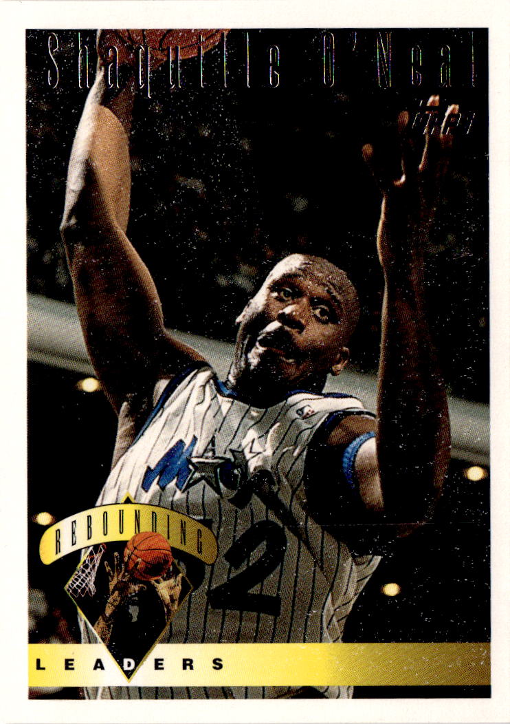 1995-96 Topps #13 Shaquille O'Neal