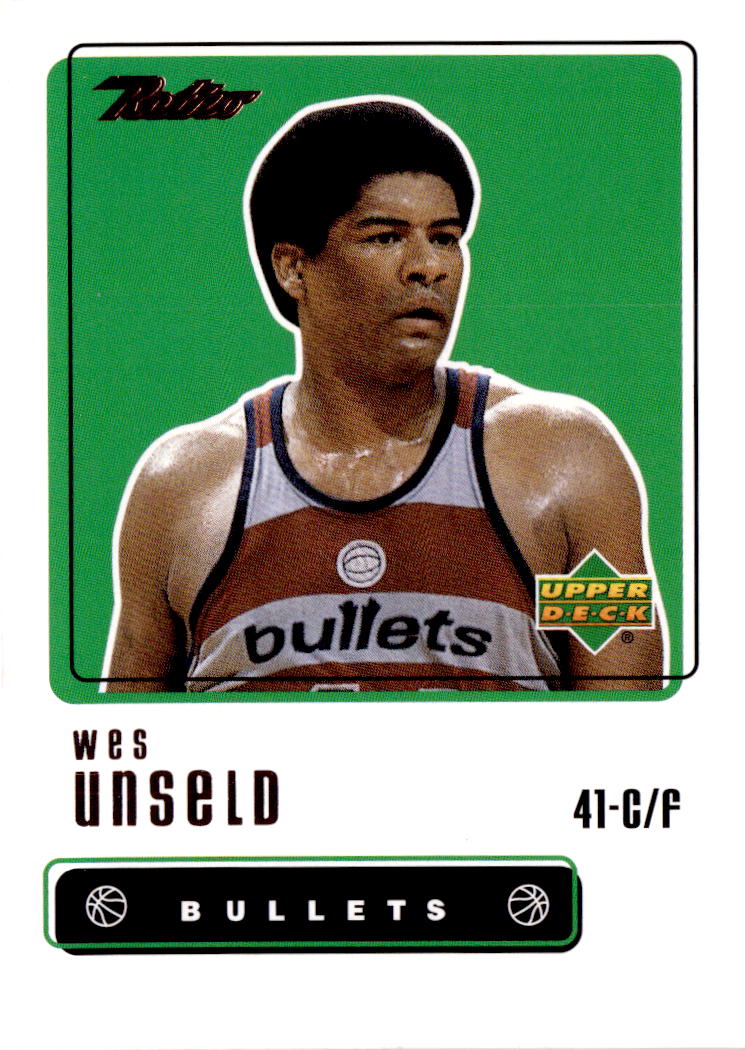 1999-00 Upper Deck Retro #86 Wes Unseld