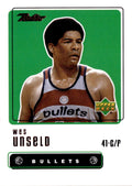 1999-00 Upper Deck Retro #86 Wes Unseld