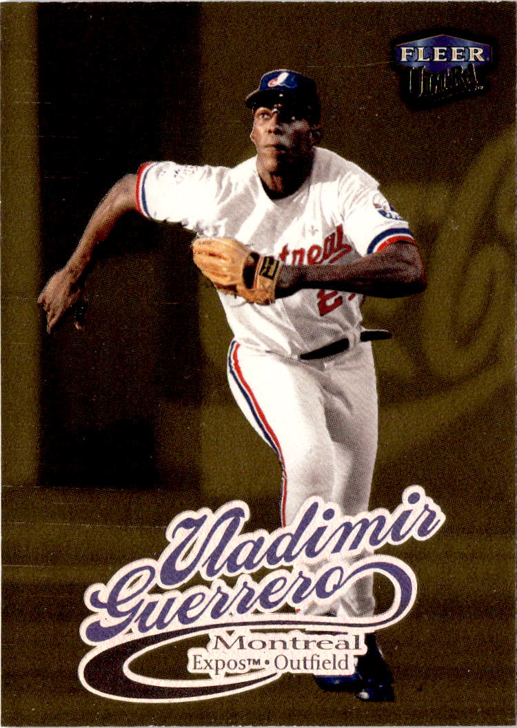 1999 Ultra #20G Vladimir Guerrero Gold Medallion