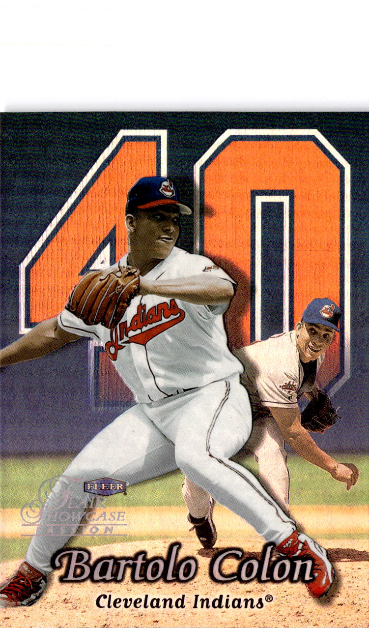 1999 Flair Showcase #73 Bartolo Colon Flair Showcase Row 2 (Passion)