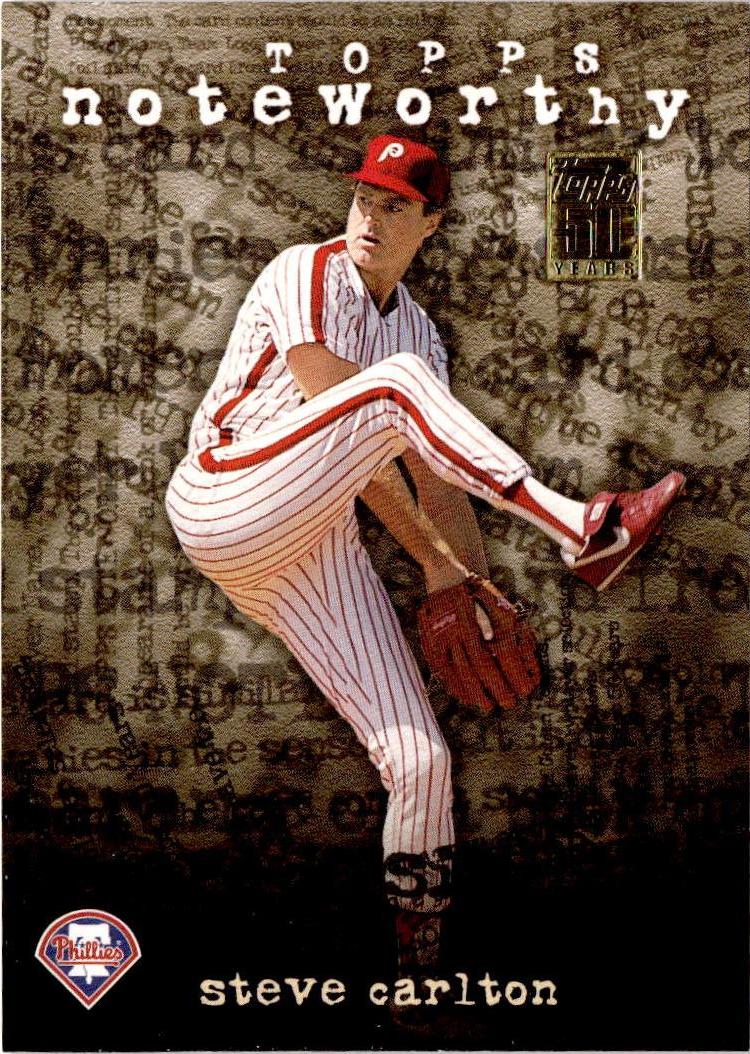 2001 Topps #TN35 Steve Carlton Noteworthy
