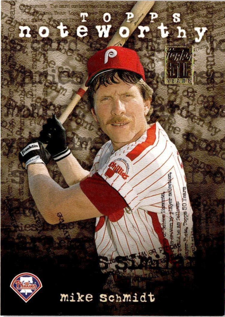 2001 Topps #TN34 Mike Schmidt Noteworthy