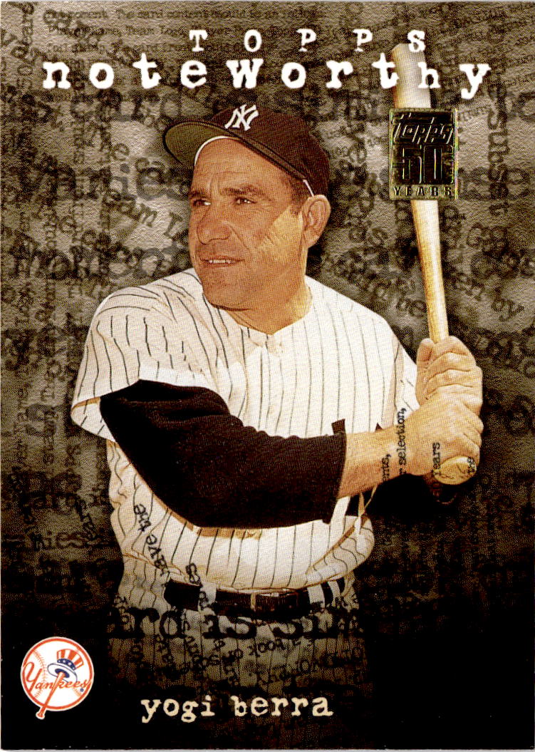 2001 Topps #TN33 Yogi Berra Noteworthy